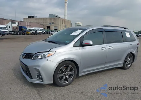 2017 Toyota Sienna Se Premium 8 Passenger from USA, damaged, VIN 5TDXZ3DC5HS777793